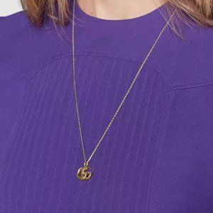 GG Running Yellow Gold Necklace